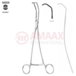 DeBakey SATINSKY Clamp 23.5cm L68mm, Jaw 32mm
