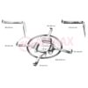 Kirschner Abdominal Retractor Oval Complete