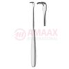 KLAPP Tendon Retractor 17.5cm 2 Prong 12x6mm Blunt