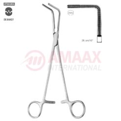 LEES Bronchus Clamp Atraumatic Angulated 25cm