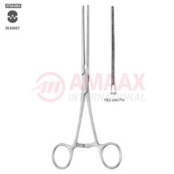 Leland Jones Atraumatic Peripheral Vascular Clamp Straight 19cm Long