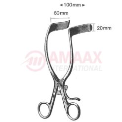 RIGBY Retract., Rectum, Vagina 20x60mm 18cm