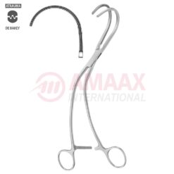 WEBER Forceps Atraumatic Curved to Right