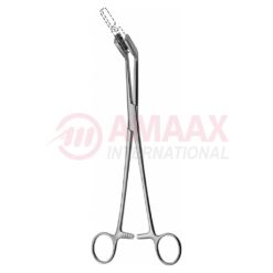 WICKHAM Bulldog Clamp Applying Forceps 24cm