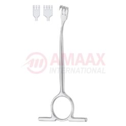Williger Retractor Prong Sharp Fig.3 Curved Left