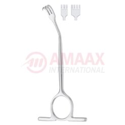 Williger Retractor Prong Sharp Fig.1 Curved Right