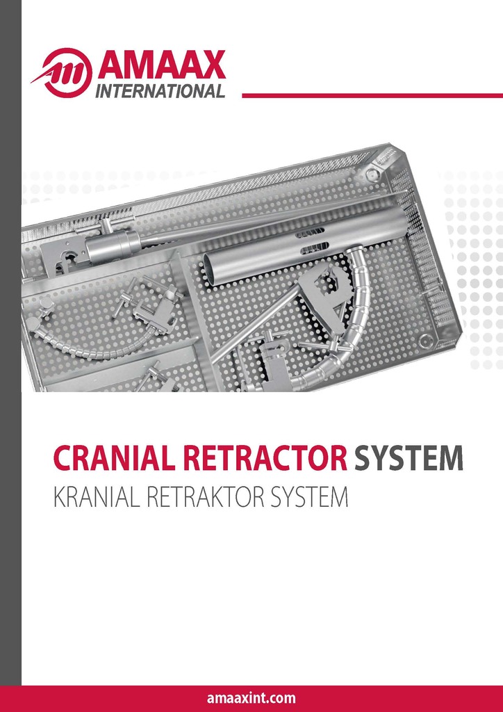 Amaax Cranial Retractor System locked Page 1