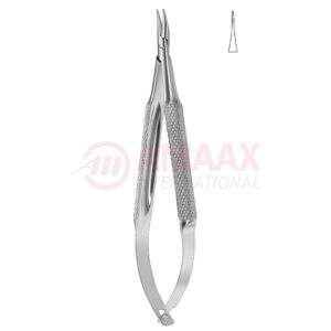 Barraquer-micro-needle-holder-without-catch-straight