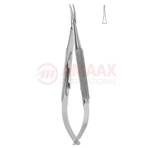 Barraquer-troutman-micro-needle-holder-with-catch-straight