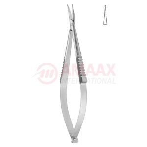 Castroviejo-micro-needle-holder-9-Cm-Without-catch-straight