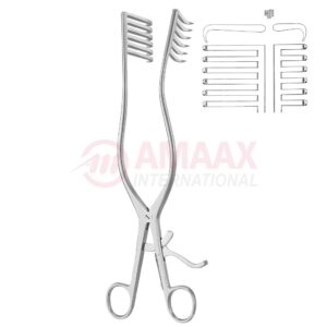 Hemilaminectomy-retractor-26.5-cm-sharp-long-teeth-left-6-x-6