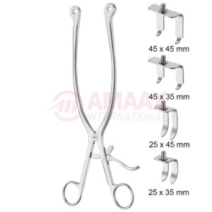 Hoen-hemilaminectomy-retractors-27-cm-complete-set-with-4-blades