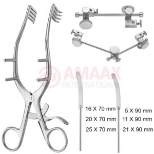Jannetta-retractor-19-cm-complete-set
