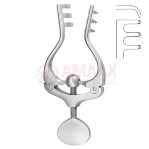 Jansen-retractor-blunt-10-cm-3x3-prong