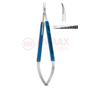 Lightweight-well-balanced-micro-scissors-spring-type-curved-super-cut