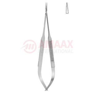 Micro-needle-holder-flat-handle-straight