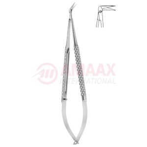 Toledo-spring-type-micro-vascular-scissors-sharp-round-90