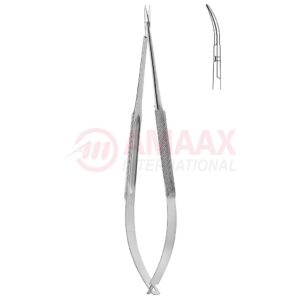 Vannas-spring-type-micro-dissecting-scissors-round-curved