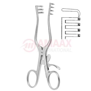 Weitlaner-retractor-blunt-14-cm-3-x-4