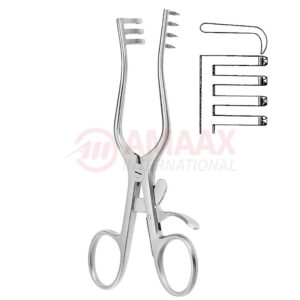 Weitlaner-retractor-blunt-16.5-cm-3-x-4