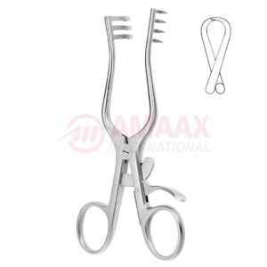 Weitlaner-retractor-blunt-3-X-3