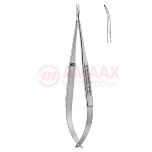 Yasargil-micro-scissors-flat-curved