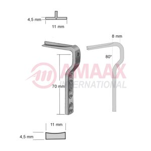 angled compression blade plates 36.433.35