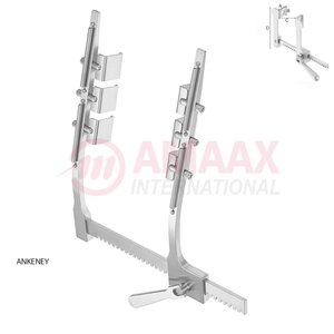 ankeney sternal retractor with 6 blades 56.274.00 56.274.01