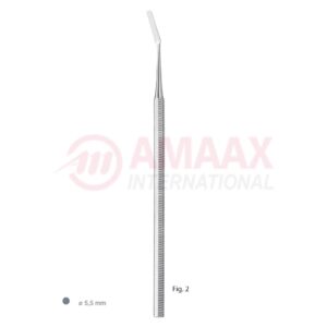 Cement Spatula Single Ended Angled Fig.2