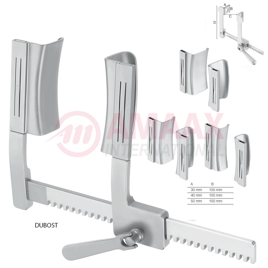 dubost rib retractors complete 56.256.00