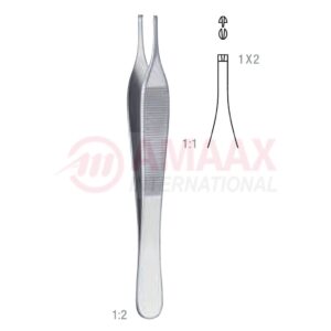 ewald-hudson-forceps-1x2-teeth-12cm