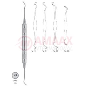 Excavator Double Ended Handle Extra Light Diameter 10mm Hollow Handle