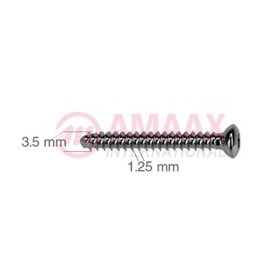 fullthreaded cortical screw 36.204.10s