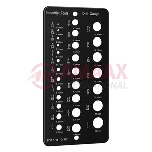 gauge for drill bits and screws 33.830.00