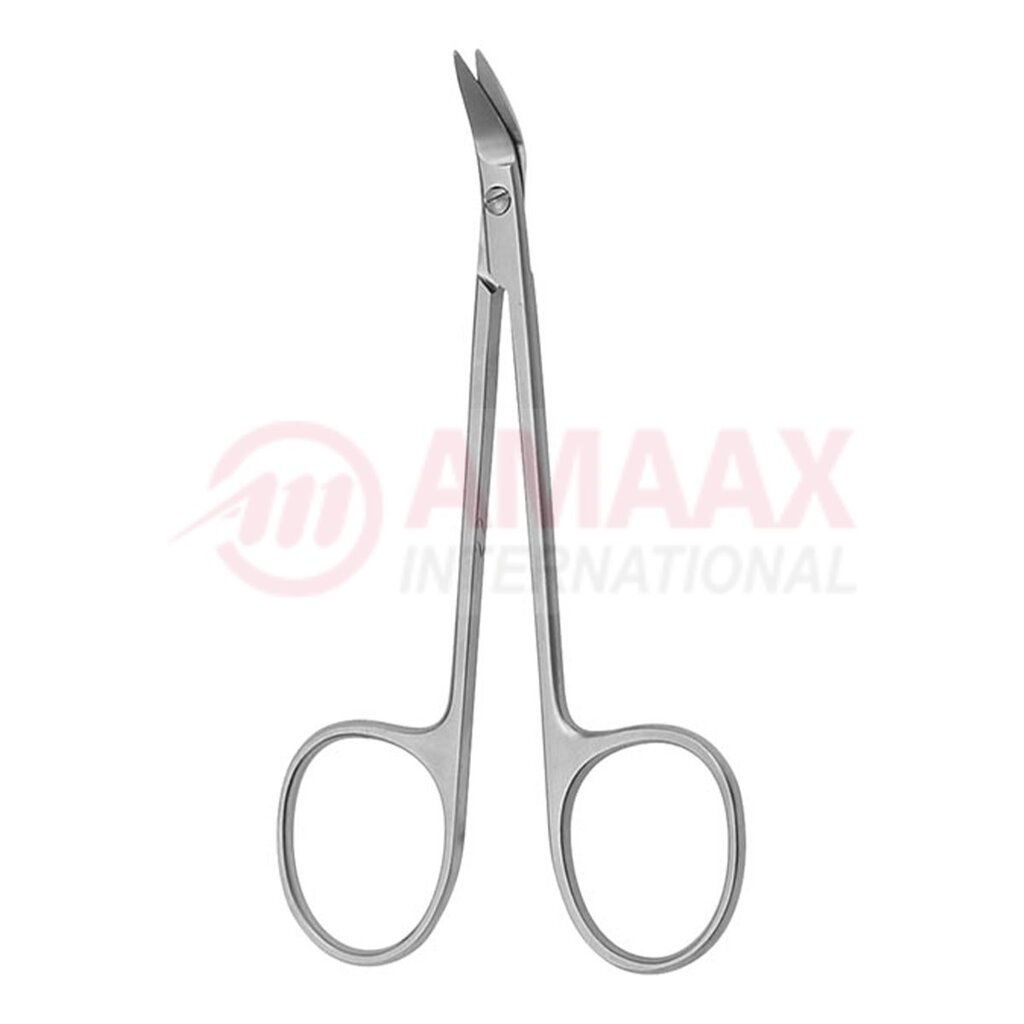 graefe scissors angled 10 cm