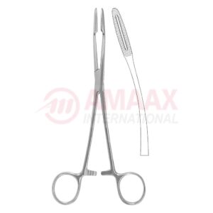 gross-maier-dressing-forceps-curved-with-ratchet