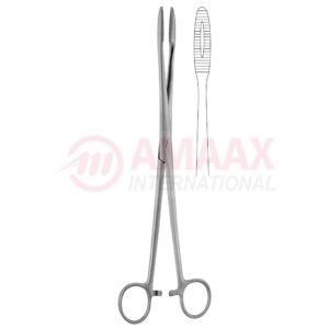 gross-maier-dressing-forceps-straight-with-ratchet-flat