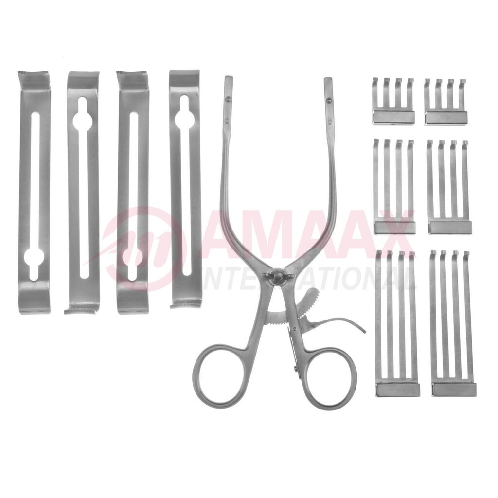 henley multipurpose retractors complete set 18.701.00