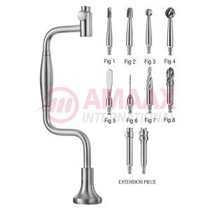 hudson hand drill set 27 cm 33.240.27