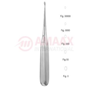 lempert-bone-curettes-21.5-cm-complete-set