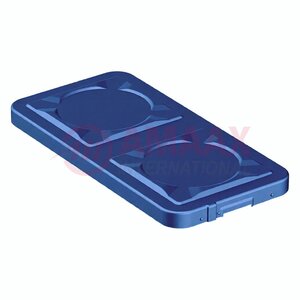 lid for sterilization container blue 88.607.04
