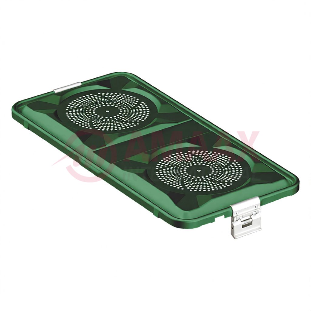 lid for sterilization container green 88.606.05