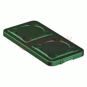 lid for sterilization container green 88.607.05
