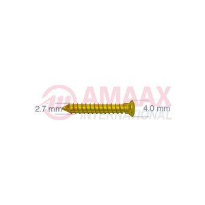 mandibular emergency screw with fully threaded 36.594.07