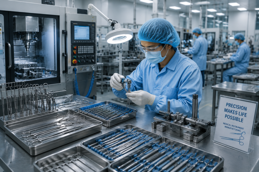 medical instrument manufacturing