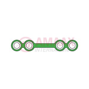 medium plate straight 1.6mm 36.990.34