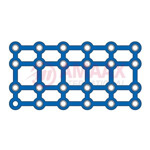 micro rectangular plate 1.2 mm 36.964.08