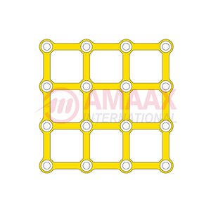 mini rectangular plate 2.0 mm 36.866.45