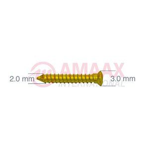 mini screw with full thread 36.852.04