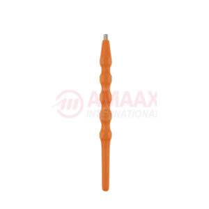 Mouth Mirror Handle Orange 13.5cm